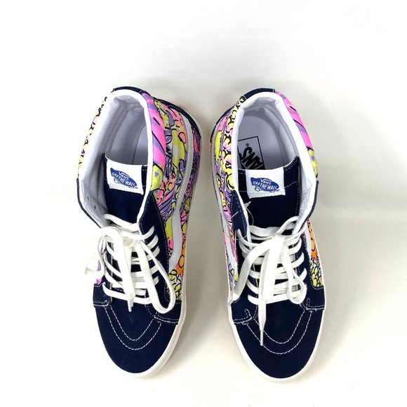 Vans Sk8 Hi 38 Dx Black Men's Skateboarding High Top Suede Canvas VN0A38GF9GR - Picture 7 of 11